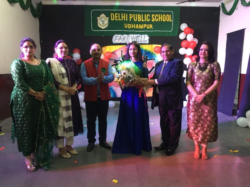 on 2ND Feb ,2018, Delhi Public School Udhampur bid a fond farewell to the outgoing class XIITH batch of 2017 with great enthusiasm.